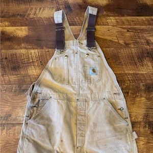 Vintage Distressed Carhartt Overalls